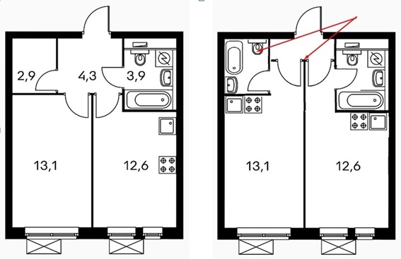 Согласование разделения квартир 2