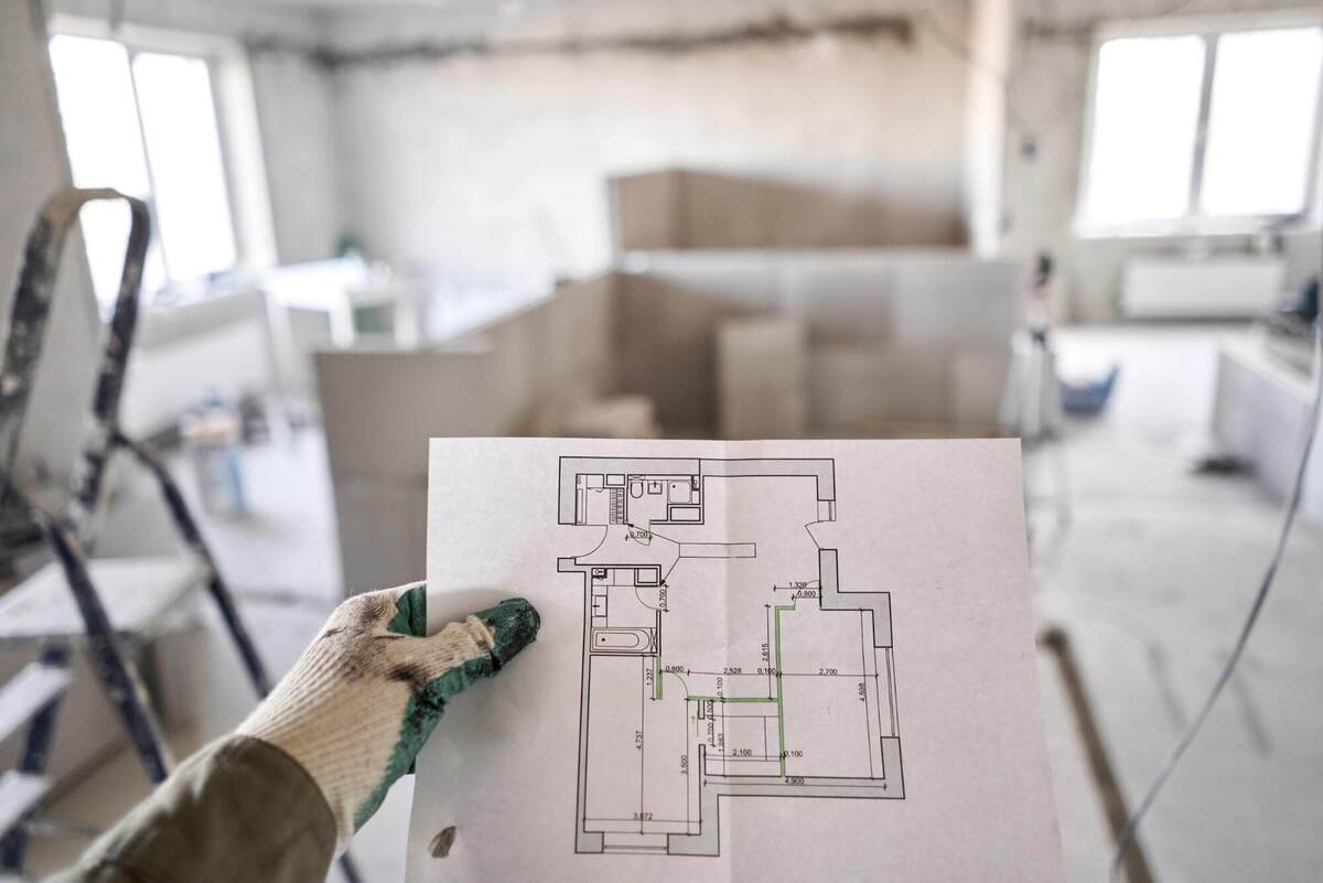 Перепланировка помещения